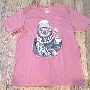 Cute Coffee Sloth Tshirt